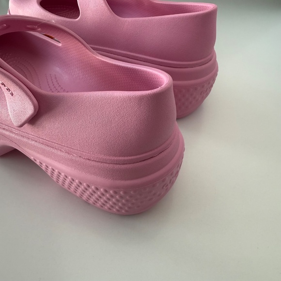 NWT Crocs Stomp Mary Jane Pink size 8 - Picture 6 of 10